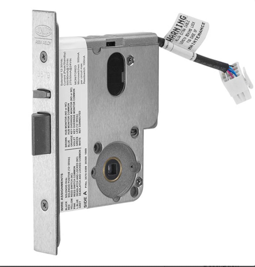 lockwood high security scec electric mortice 3579HSELMOSC