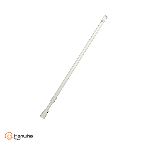 Hanwha Vision SBP-302CMW Telescopic Pendant Mount (White)