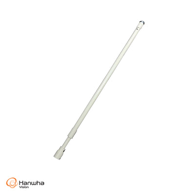 Hanwha Vision SBP-302CMW Telescopic Pendant Mount (White)