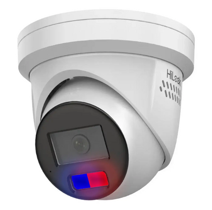 HiLook by Hikvision 8MP IPC-T289-MU/SL All in One Camera with Blue / Red Strobe / Audio (ACDC)