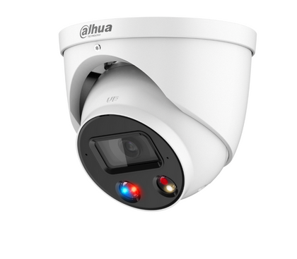Dahua TIOC Advanced 2.0 DH-IPC-HDW3849HP-AS-PV-0280B-S3 Dahua 8MP AI Active Deterrence Full color Starlight IP Turret Camera