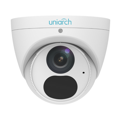 Uniarch powered by Uniview IPC-T1E4-AF28K 4MP Starlight Fixed Turret Network Camera w/ Ai Filtering