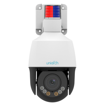 Uniarch powered by Uniview IPC-P1E5-AX4PKC 5MP 4x Lighthunter Speaker & Strobe Mini PTZ Camera