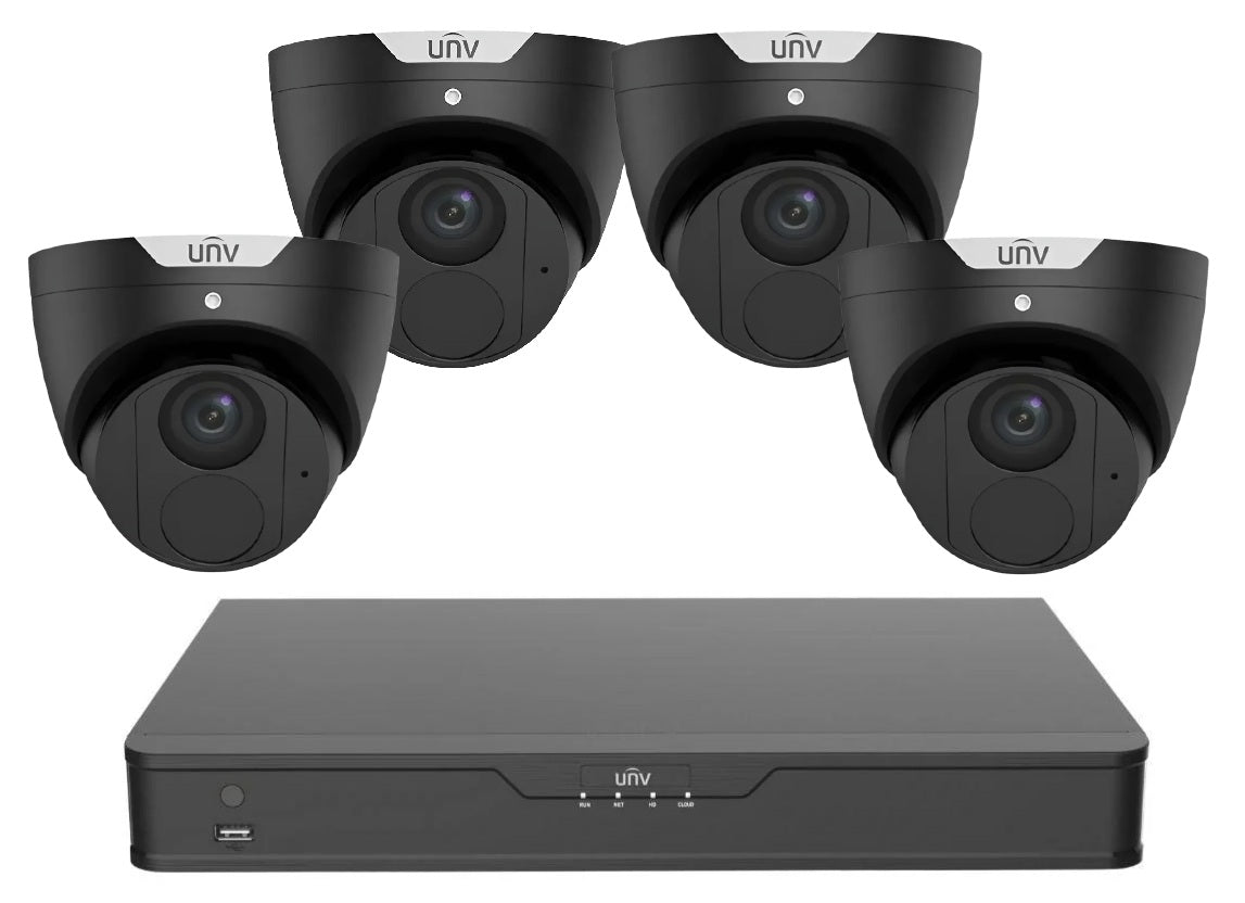 uniview easystar 6MP 4 kit black