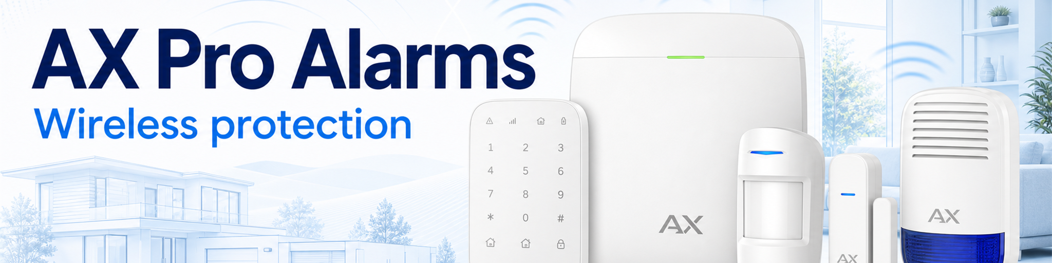 Wireless alarm systems ready to grow with the site