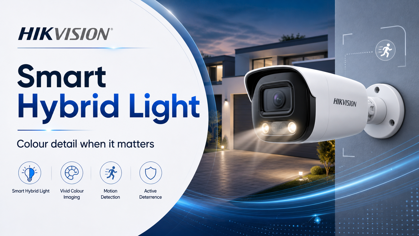 Hikvision Smart Hybrid Light promotional banner